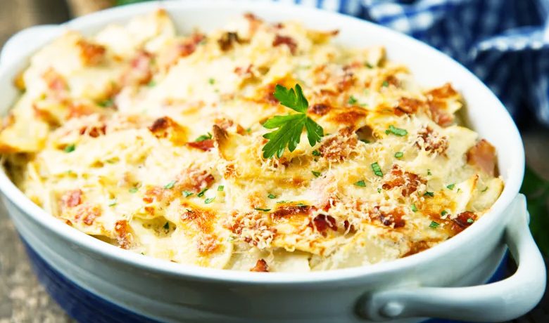 Quick pasta gratin: heavenly recipe in under 30 minutes
